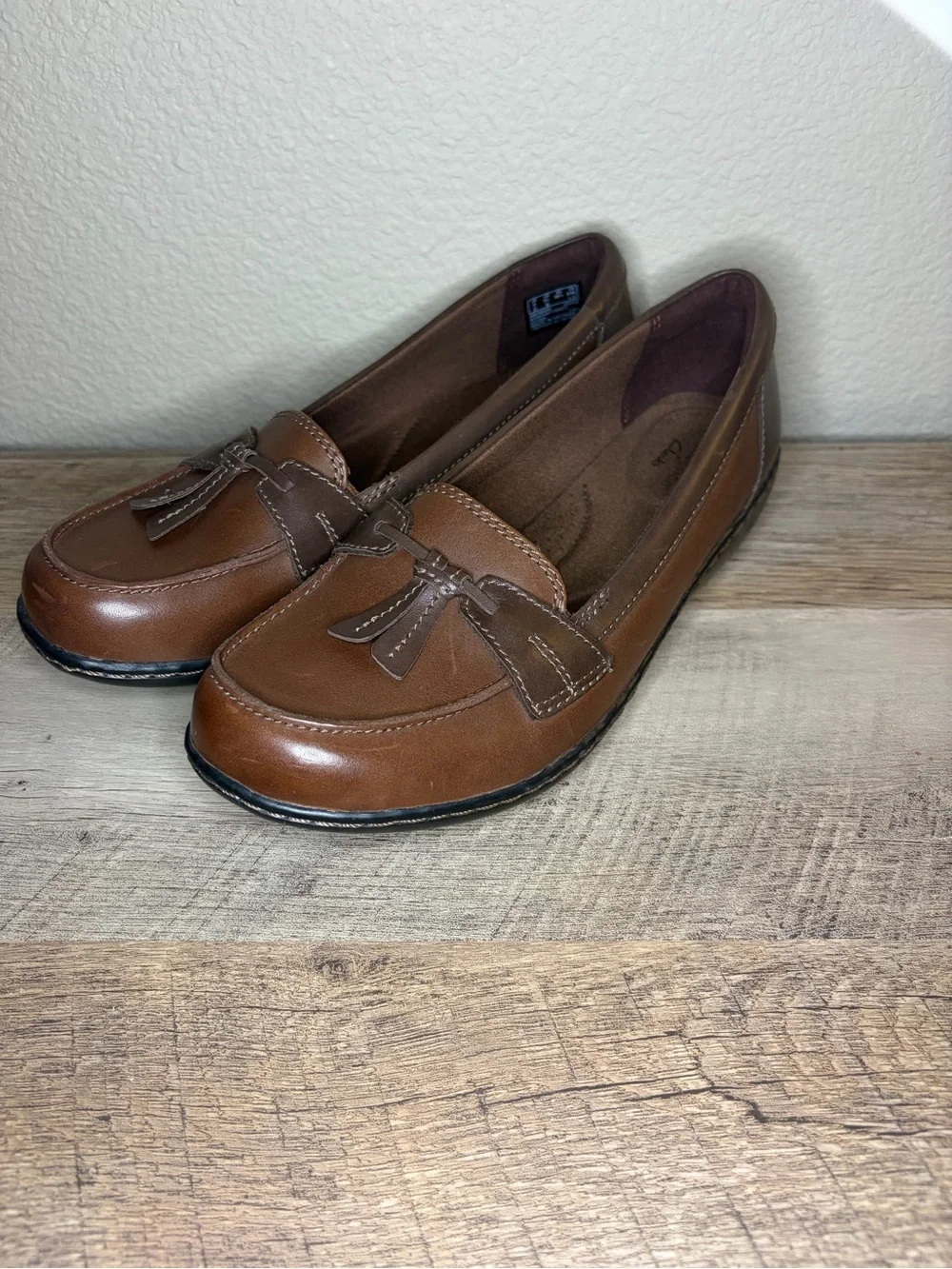 Clarks Womens Ashland Bubble Loafers - Picture 4 of 7